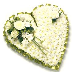 White Massed Heart